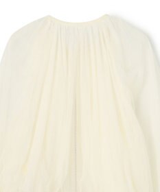 GRACE CONTINENTAL ギャザーチュールブルゾン