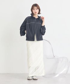 earth music&ecology 総レースナロースカート