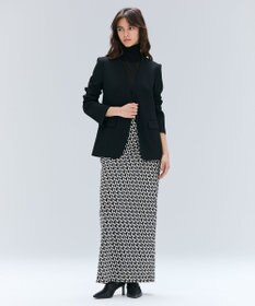 BEIGE， 【洗える】MODESTO / ジャージーストレッチIラインロングスカート