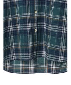 CRAFT STANDARD BOUTIQUE チェックバンドカラーサークルブラウス