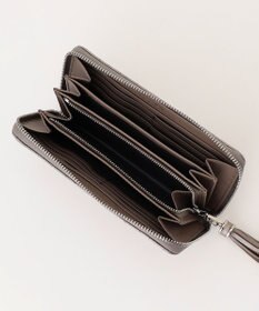 LA BAGAGERIE シープキルティング　ラウンドウォレット