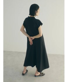 Green Parks armonia.襟付きフレアワンピース