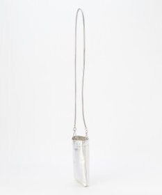 Y'SACCS PVCメタリックショルダーバッグ