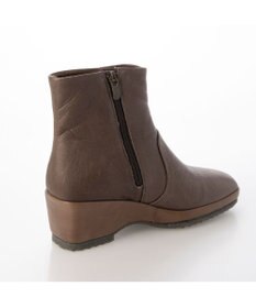 MODE ET JACOMO <D'ICI>ウェッジソールスクエアトゥブーツ