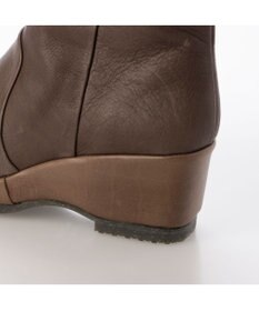 MODE ET JACOMO <D'ICI>ウェッジソールスクエアトゥブーツ