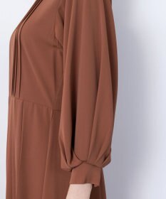 Tiaclasse L 【洗える】シンメトリープリーツワンピース