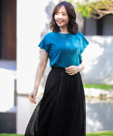 Tiaclasse ラインレーススカート