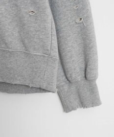 WEGO ダメージプルオーバースウェット