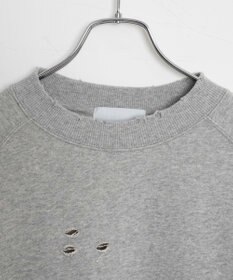 WEGO ダメージプルオーバースウェット