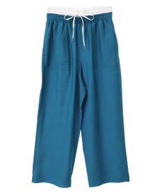 Green Parks 接触冷感ウエストレイヤードツイルパンツ