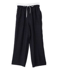 Green Parks 接触冷感ウエストレイヤードツイルパンツ