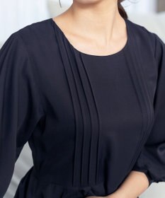 Tiaclasse L 【洗える】シンメトリープリーツワンピース