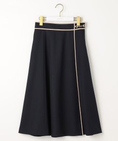 ANY SIS 【洗える】ビットポイントフレア スカート