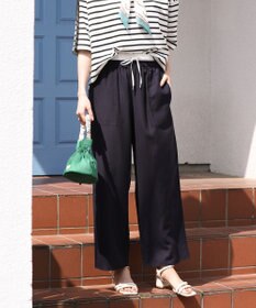 Green Parks 接触冷感ウエストレイヤードツイルパンツ