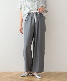 Green Parks 接触冷感ウエストレイヤードツイルパンツ