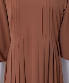 Tiaclasse L 【洗える】シンメトリープリーツワンピース