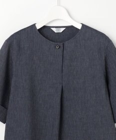 J.PRESS LADIES S リネンバイオシャンブレー ブラウス