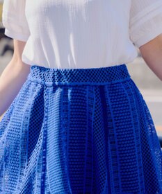 Tiaclasse ラインレーススカート