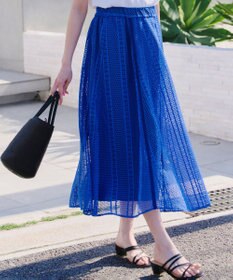 Tiaclasse ラインレーススカート