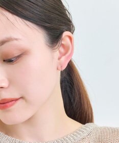 Phoebe 〈シリーズ累計販売10000点突破！〉〈金属アレルギー対応〉ミニフープピアス/サージカルステンレス　ローズゴールド