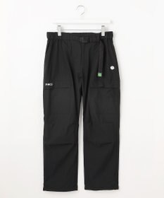 PW CIRCULUS 【撥水加工/ ストレッチ】【MEN】ベルト付 ワイドカーゴパンツ ゴルフ
