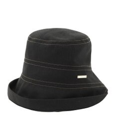 MOONBAT 【洗える】FURLA(フルラ) カラーステッチななめはぎブルトンハット