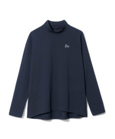 ZERO HALLIBURTON 【雑誌掲載・吸汗速乾・UVケア】 鹿の子 モックネックロングシャツ ZHG-W4A 1b 82872 ゴルフウェア