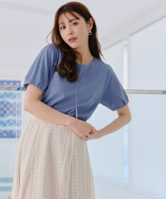 Tiaclasse 【UVケア・接触冷感】“あまラク” タックパフスリーブカットソートップス