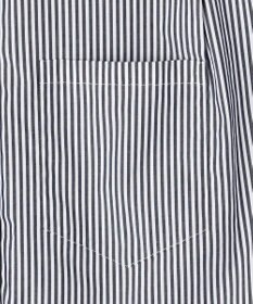 J.PRESS YORK STREET 【WOMEN】キャップスリーブ ストライプブラウス