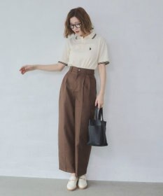 WEGO 【26年春夏新カラー登場/ユニセックス着用ITEM/SMLサイズ展開】U.S. POLO ASSN.別注ラインポロシャツ