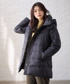 ANY 【洗濯機可/フード取り外し可能/撥水】楽映えリッチロング丈ダウン