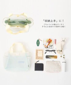 ROOTOTE 3670【仕切り+自立】LT.デリ.パルーティ.クリア-A