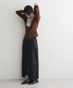 CRAFT STANDARD BOUTIQUE レイヤード風フード付きプルオーバー