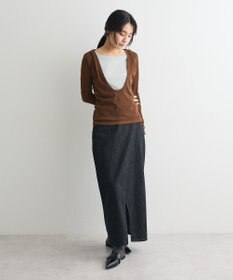 CRAFT STANDARD BOUTIQUE レイヤード風フード付きプルオーバー