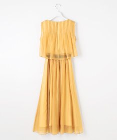 23区 【APPLAUDIR】グロッシーオーガンザ ドレス