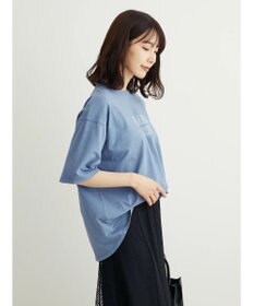 Green Parks ５分袖ピグメントロゴプルオーバー