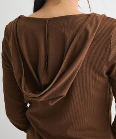 CRAFT STANDARD BOUTIQUE レイヤード風フード付きプルオーバー