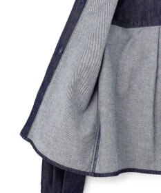 NAVE 【ReNave・セットアップ可/洗える】マーセライズデニムシャツ