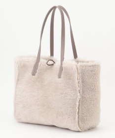 自由区 ムートンリバーシブルトート バッグ