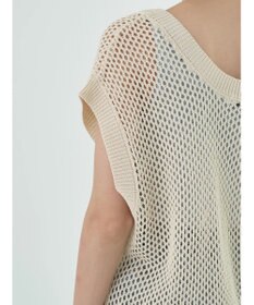 earth music&ecology Ｖネックメッシュベスト