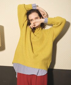 ANY 【LEE掲載】ハイネックウィンターニット