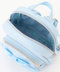 ANY KIDS リボン 合皮 リュックサック