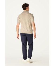 DAKS John Smedley for DAKS ハウスチェックポロシャツ