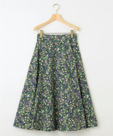 組曲 【23AW】フラワープリント ドラマティック スカート