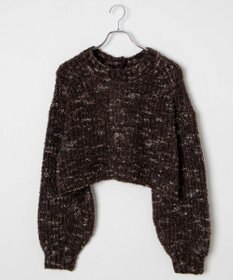 WEGO ミックスブークレ2WAYカーディガン