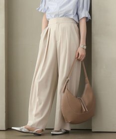 Green Parks タックワイドパンツ