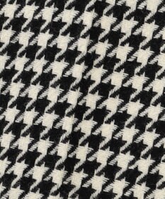 ICB L ハウンドトゥースツイード ワイドストレートパンツ