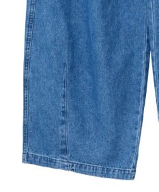 Green Parks ・ＤＯＵＢＬＥ　ＦＬＡＧＳリボン刺繍ポケットデニ