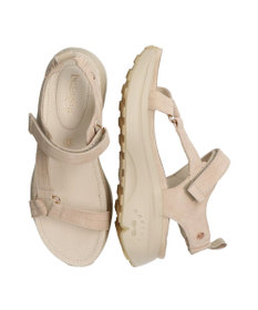 INTER-CHAUSSURES 【BUSSOLA】厚底アンクルストラップサンダル