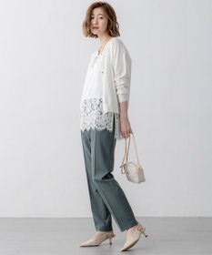 23区 【Oggi6月号掲載/洗える】プレミアムビオコットン カーディガン